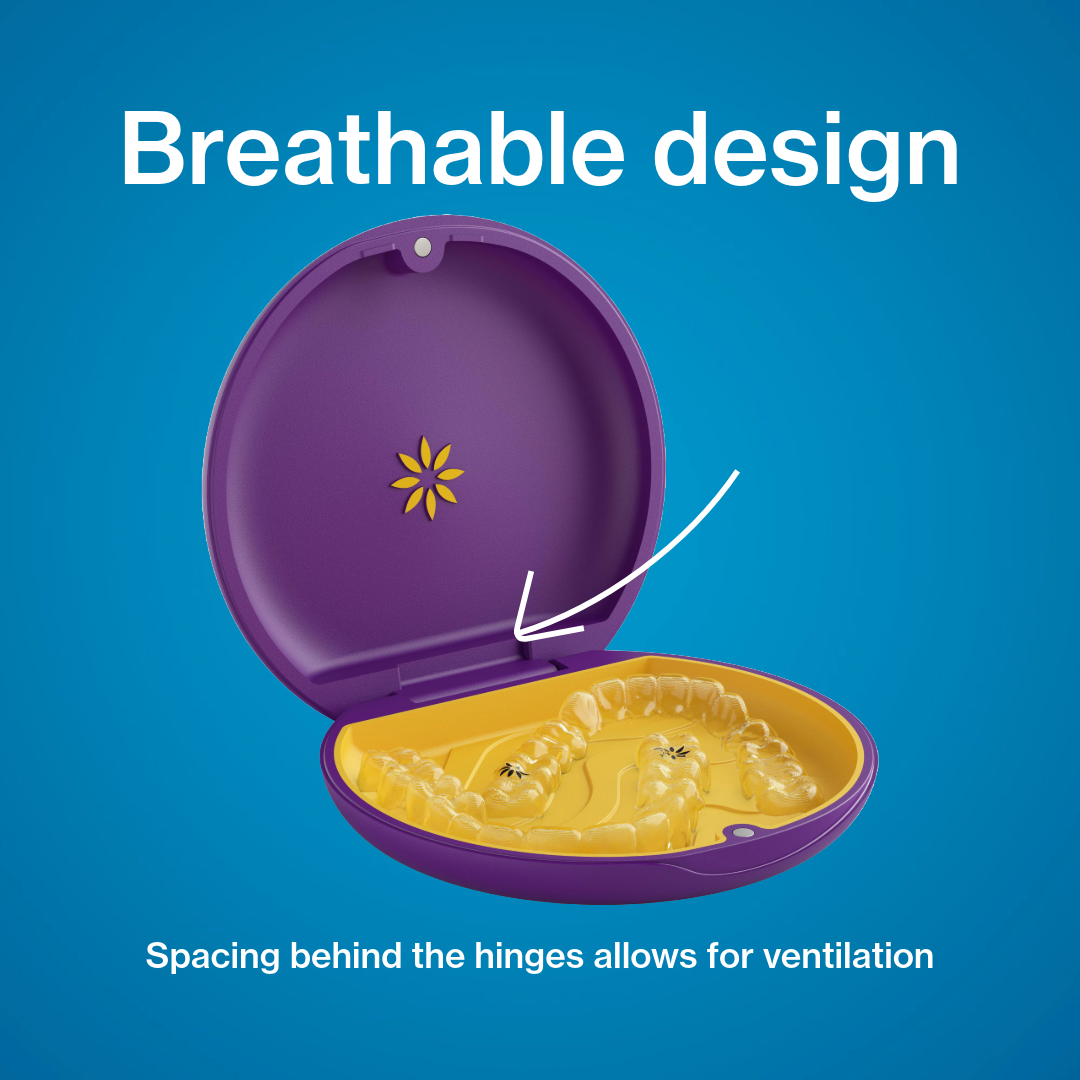 Invisalign™ Aligner Case in Purple