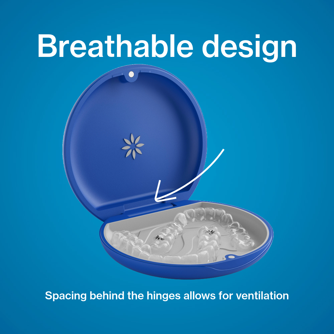 Invisalign™ Aligner Case in Blue