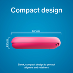 Invisalign™ Aligner Case in Cyberpink