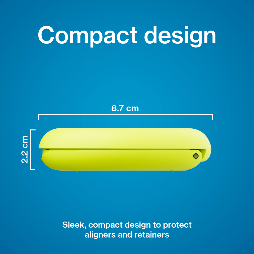 Invisalign™ Aligner Case in Lime Green