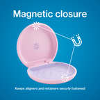 Invisalign™ Aligner Case in Pink
