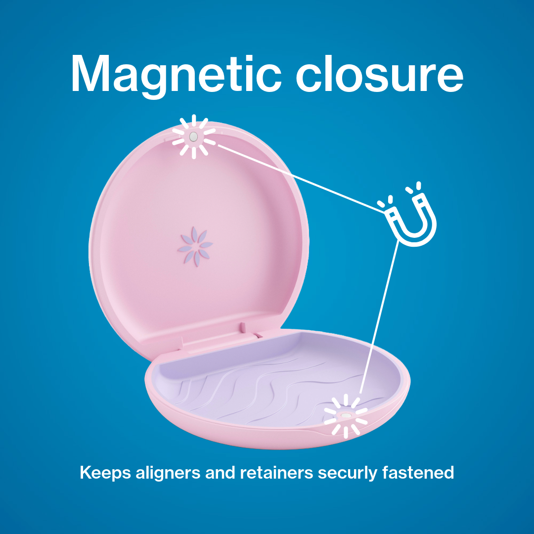 Invisalign™ Aligner Case in Pink