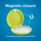 Invisalign™ Aligner Case in Lime Green