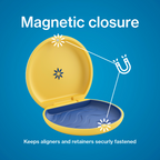 Invisalign™ Aligner Case in Yellow