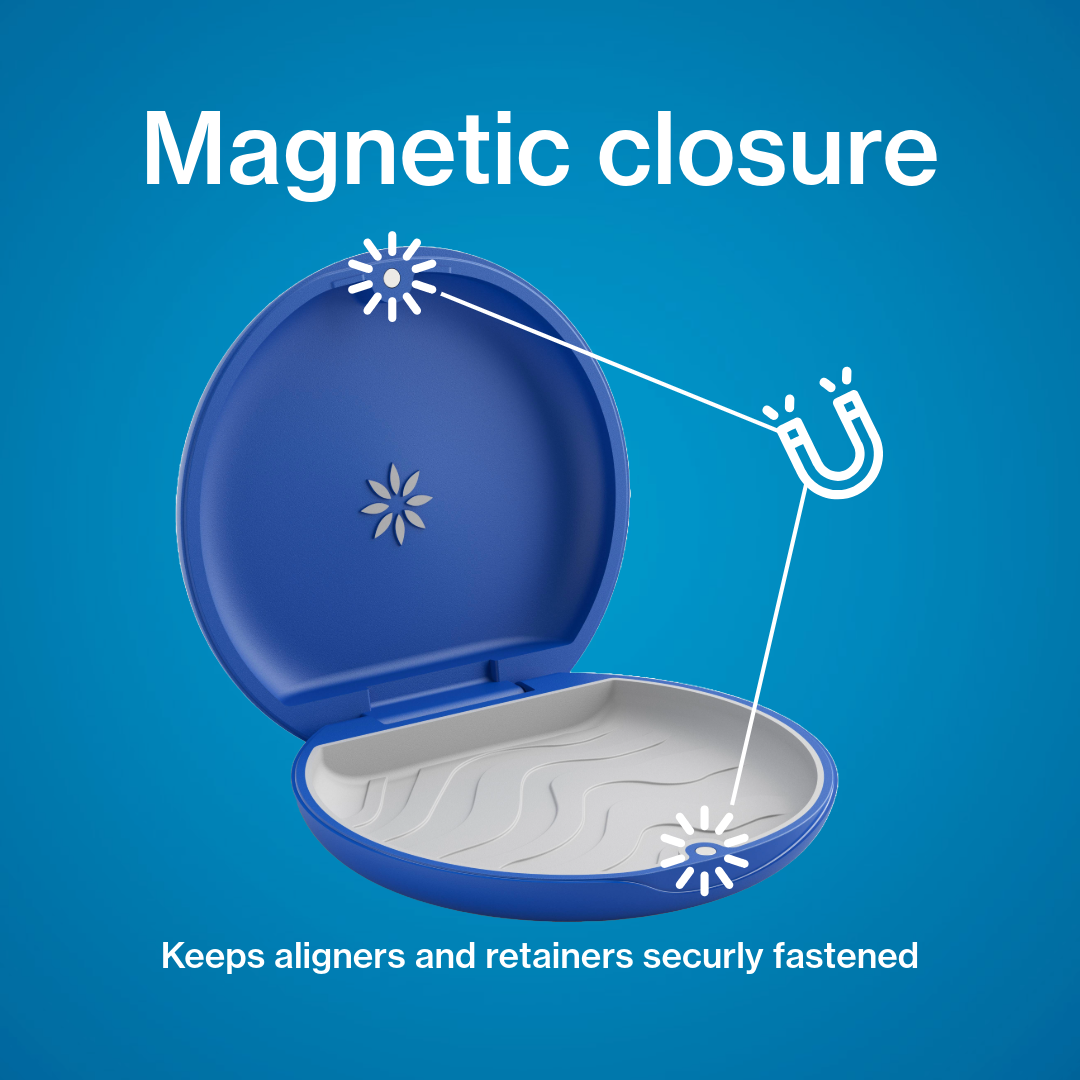 Invisalign™ Aligner Case in Blue