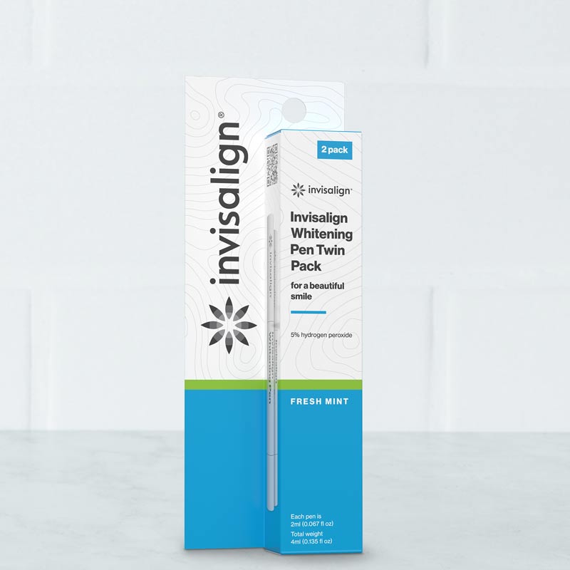 Invisalign whitening pen twin pack
